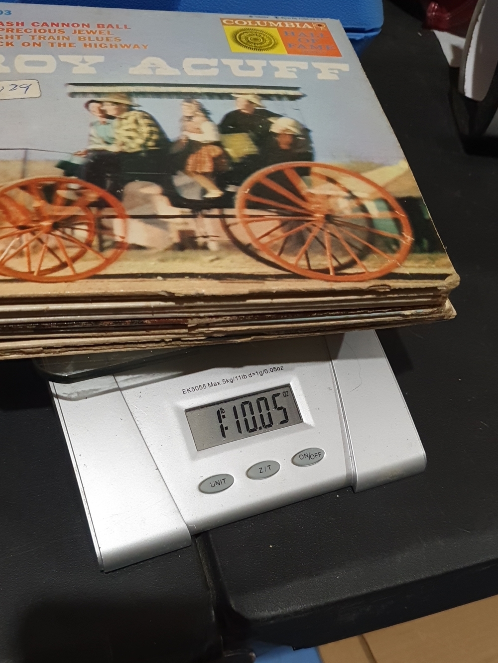 Vintage 45rpm Vinyl Singles With Covers
